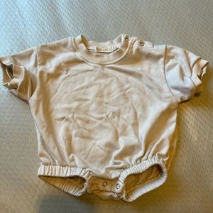 Baby bubble romper